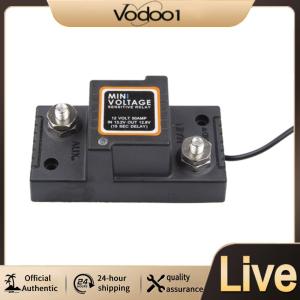 Mini Voltage Sensitive Relay Waterproof Car Motorcycle VSR 12V 50A Voltage Sensitive Relay for Car ATV UTV Boats RV Truck