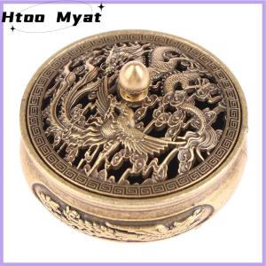 tantuoye เครื่องหอมธูปเครื่องหอมเครื่องหอมดอกบัวธูปไม้จันทน์ทำจากโลหะผสมของตกแต่งบ้านสำนักงานบ้าน