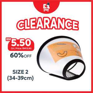 【CLEAR】EZPET Kolar Elizabeth Haiwan Kolar Kucing Kolar Anjing Kolar Anti Jilat Kolar Perlindungan Kolar Haiwan Pet Elizabeth Ring Pet Collar Anti Lick Ring Dog Collar Cat Collar Protective Collar Pet Ring Collar Neuter 伊丽莎白圈 宠物防护圈 绝育圈