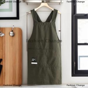 [COD] Fashion Change Cooking Kitchen Aprons Breathable Wear Resistant Adult Waist Aprons Anti Fouling Soft Restaurant Work Clothes Home