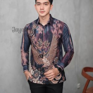 Jayabaya Batik CARAKA Kemeja Batik Furing Lengan Panjang