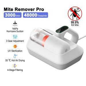 Xiaomi Mijia Dust Mite Vacuum Pro Handheld Dust Mite Cleaner Remover 14KPa Cyclone Suction Bed Vacuum UV Light Sterilization Wired Anti Dust 小米除蟎儀