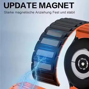 Silicone Band For Huawei watch GT 7 7pro 46mm Magnetic Loop Strap