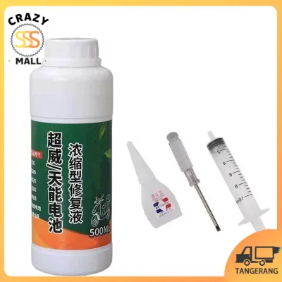 500ml Cairan Perbaikan Baterai Cairan Perbaikan Aki Jual Cairan Elektrolit Aki Kering Cairan Perbaikan Baterai Air Aki Cairan Aki Kering Cairan Aki