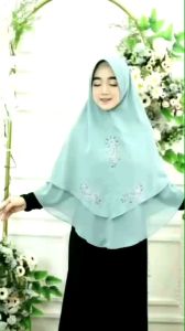 KHIMAR JUMBO SYARI NAIRA BAHAN CERRUTY HIJAB INSTAN TERBARU JILBAB JUMBO KEKINIAN TERLARIS HIJAB JUMBO MURAH