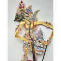 wayang duryudana mahkotanan - wayang kulit asli. 