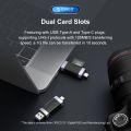 ORICO Bộ Nhớ USB3.0 Đầu Đọc Thẻ Loại C Di Động Đầu Đọc Thẻ Thông Minh Đầu Đọc Thẻ Sang SDXC, SDHC, MMC Đầu Chuyển Đổi Thẻ Nhớ PC Phụ Kiện Máy Tính Xách Tay. 