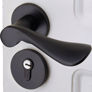 Gaya Eropa Kunci Pegangan Pintu Kamar Tidur & Lockset Anti-Theft Security