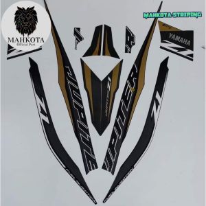 STRIPING STICKER LIS LES POLET yamaha jupiter z1 fi hitam full 2021 list body standar berkualitas termurah Mahkota Stiker