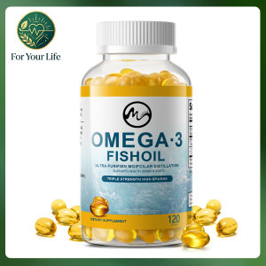 iMATCHME Dầu cá Omega‑3 Triple Strength 120 viên nang mềm tinh chế cao hỗ trợ tim mạch
