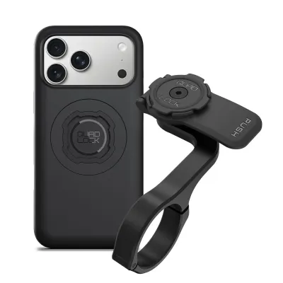 Quad Lock Out Front Bike Phone Mount Pro V2 Kit with MAG Phone Case for iPhone