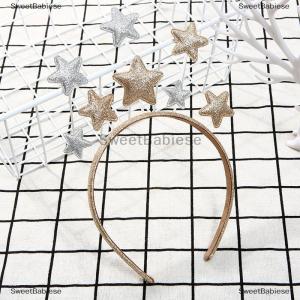 [COD] SweetBabiese Dễ Thương hình ngôi sao Headband với Long lanh vàng kết thúc hoàn hảo cho bữa tiệc sinh nhật Giáng sinh trang trí lễ hội phụ kiện