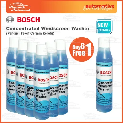 Bosch Car Windshield Wiper Washer Concentrate Cleaner Fluid / Pembersih Cermin Kereta Pekat (32ml)