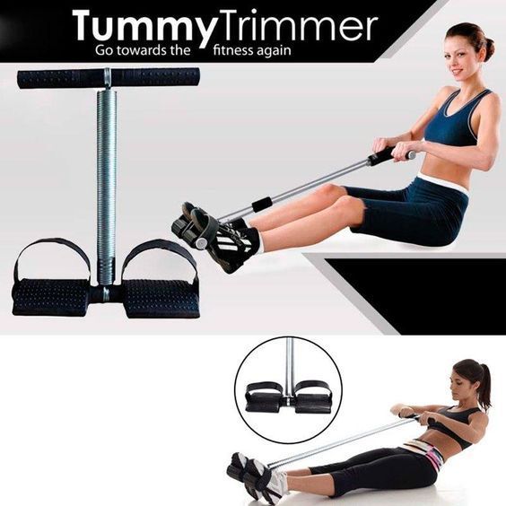 Tummy Trimmer Belly Exercises Machine Double Spring Tummy