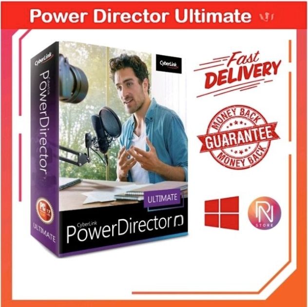 CyberLink PowerDirector Ultimate 2025 v23 | Lifetime For Windows x64 | Full Version [ Sent email only ]