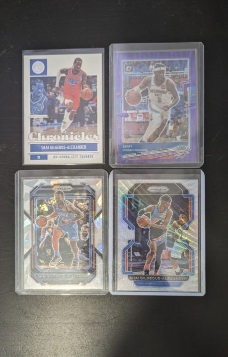 Shai Gilgeous-alexander Nba Cards (parallel, Base Cards) 