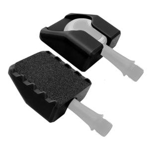 Nonslip xe đạp phẳng bước chuyển đổi lớp phủ chống trượt xe đạp nhựa bàn đạp clipless Adapter cho nền tảng đạp chuyển đổi