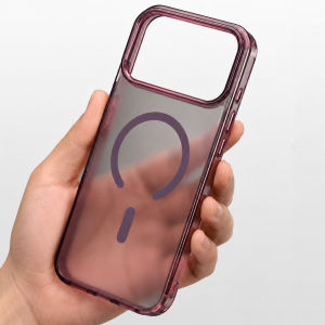 Frosted Transparent Original Color Case For iPhone 18Pro 17Pro Max 17Pro AI Touch Camera Button For Magsafe Matte Cover