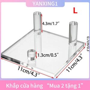 [COD] YANXING1 Acrylic hiển thị đứng chủ Suport Kệ cơ sở cho khoáng sản Rock mẫu vật geode Đá Đồ trang sức nhỏ sưu tầm Rack hiển thị