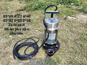 Máy bơm đặt tõm dưới nước DONGYIN 370w chính hãng