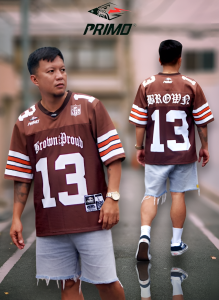 Brown & Proud 13 / Jersey T-shirt / Primo active wear