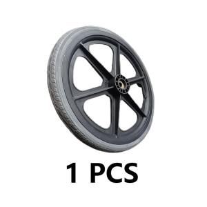 Elderly wheelchairs for sale. Wheelchair tire replacement. Solid polyurethane tires durable wear-resistant non-slip and suitable for 16- and 24-inch wheelchairs.