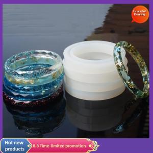 Graceful Transparent Silicone Mold Resin Bracelet Resin Molds Making Tools