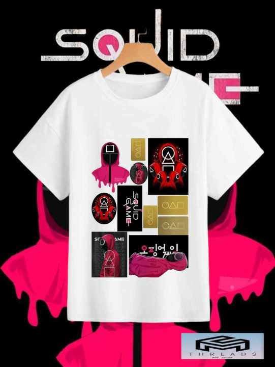 SQUID GAME T-SHIRT FOR KIDS AND ADULTS Lazada PH