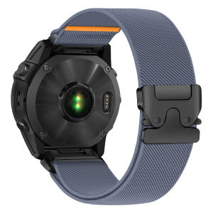 สายรัดแบบติดตั้งเร็ว 22 มม. สำหรับ Garmin Fenix 8 7 Pro 7S 6X 6 5X 5Plus Venu 3 Tactix 7 สายรัดไนลอนร่ม สำหรับนาฬิกาอัจฉริยะ Garmin Fenix 8 ขนาด 47 มม.