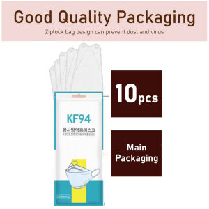 [Ship from Malaysia]KF94 Mask Face medical 4ply Protection Korean Version KN94 KN95 n95 medical Mask Washable N95 Black Mask Reusable Protection 4-Layers 3D Disposable Earloop mask Breathable Mask mix color(Fast Delivery)成人进口韩国KF94口罩