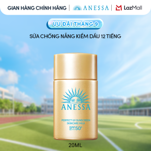 [18.09 | Mua 2 tặng 2] Sữa chống nắng dưỡng da kiềm dầu bảo vệ hoàn hảo SPF50+ PA++++ 20ml
