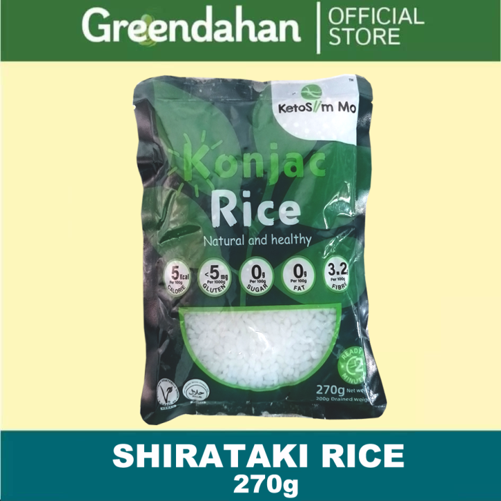 Greendahan Konjac / Shirataki Keto Rice- KetoSlim Mo, No Smell | Lazada PH