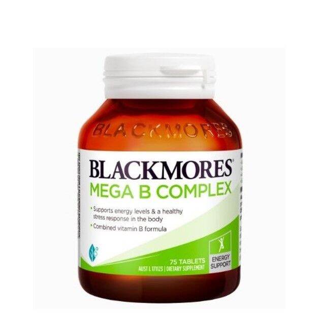 Blackmores Mega B Complex 75 Tablets | Lazada