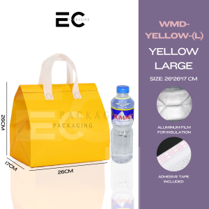 EC 5/10 Pcs Thermal Insulated Take-Away Bag Ice cream/Milk tea/Food Takeout Insulation Bag