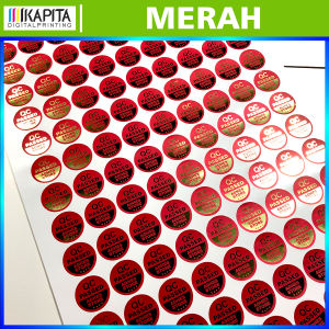 120pcs) Stiker Qc Gold Custom nama Sticker Qc Passed Stiker Segel Stiker Quality Control