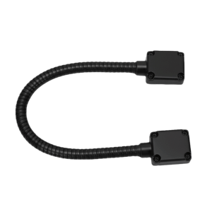 MINIFELE 262 Zinc Alloy Head Cable Protection Sleeve Exposed Mount 304 Stainless Steel Cable Protector Stainless Steel Metal Wire Pipe Access Control System Access Control