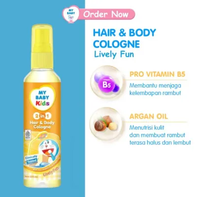 MY BABY Kids Hair & Baby Cologne 100ml / Parfum Rambut Bayi / Minyak Wangi