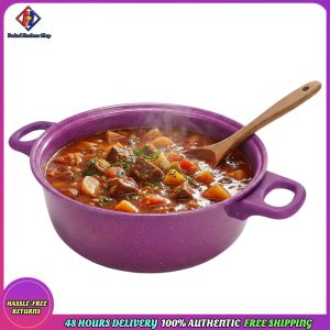 Vodool 13 Pieces Healthy Pot Pan Set with Stay Cool Handles Non-Stick Pots and Pans Set with Glass Lids for Home Kitchen Induction Cookers