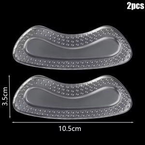 4Pcs Invisible Silicone Gel Shoes Stickers Pain Relief Patch Liner for High Heel Sticker Feet Care Adhesive Back Heel Stickers