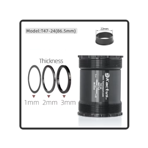 BB vặn KACTUS Ceramic BB T47-24 M47x1.0 cho đùi shimano