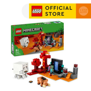 LEGO Minecraft 21255 The Nether Portal Ambush (352 Pieces) Building Block Toys Bricks