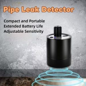CHAMPIONBABY Accuracy Water Leak Detector Compact High Sensitive Water Mains Leak Detector Durable Practical Multi-functional Sound Detector For Pipe Water Leak