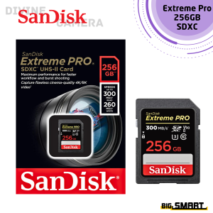 SanDisk Extreme PRO UHS-II SDXC 300MB/s Memory Card for 64GB/ 128GB & 256GB
