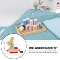 🚚3 Days Arrive🚚 Hand Operated Yarn Winder Swift Yarn Fiber String Ball Wool Winder Small Winder Machine for Household Sewing Accessories. 
