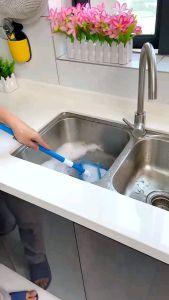 180 Degree Rotatable Adjustable Triangle Cleaning Mop Retractable Cleaning Dust Mop