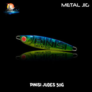 Metal Jig Lure Pinisi Judes 30gr Handmade - Green Ocean