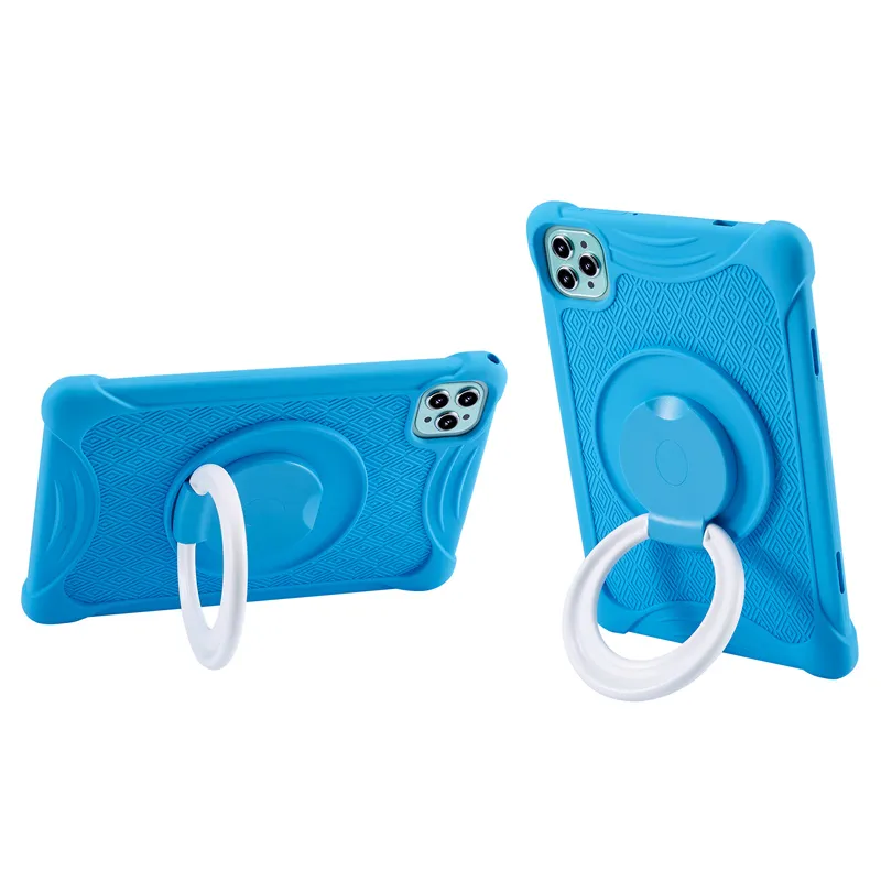 For Realme Pad Tablet P70 Plus inch case for Realme Pad P70 Plus  Tablet P70 12inch 360 Rotary Silicone stand Cover case kids shockproof  tablet