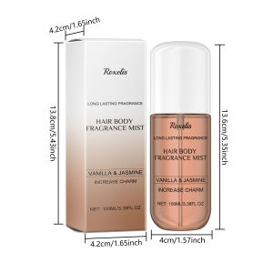 🔥Roxelis Vanilla Jasmine Scented Fragrance Spray Naturally fresh floral fragrance for behind the ears neck and wrists long-lasting perfume