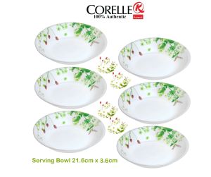 CORELLE Serving Bowl 21.6cm x 3.6cm 6 Piece Set Provence Garden