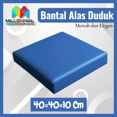 Bantal alas lesehan kotak tebal 10 cm Bantal alas duduk dikursi bantal multifusngsi Bahan kulit sintetis